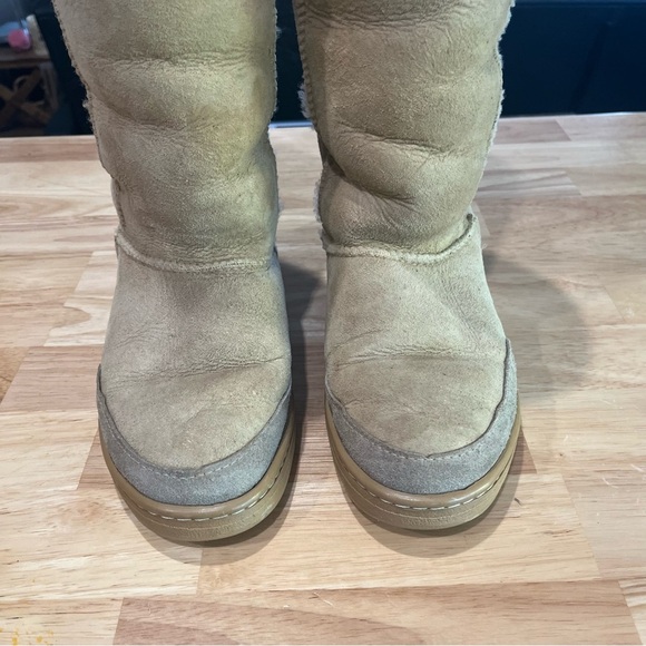 Vtg Original Ugg Australia Leather Wool Shearling lined 534 Boots 7 Y2K - Picture 5 of 7